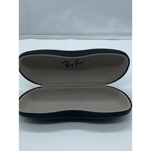 Ray Ban Sunglasses / Eyeglass Case Black Clamshell Hard - Picture 5 of 5